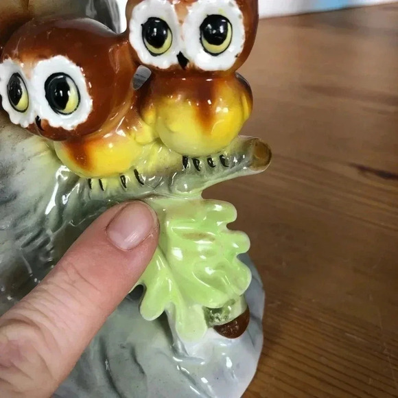 Vintage Giftcraft Anthropomorphic Owl Book Ends - Picture 12 of 12